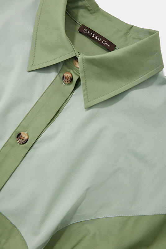 MINT SHORT SLEEVE BELOW THE KNEE DRESS 3