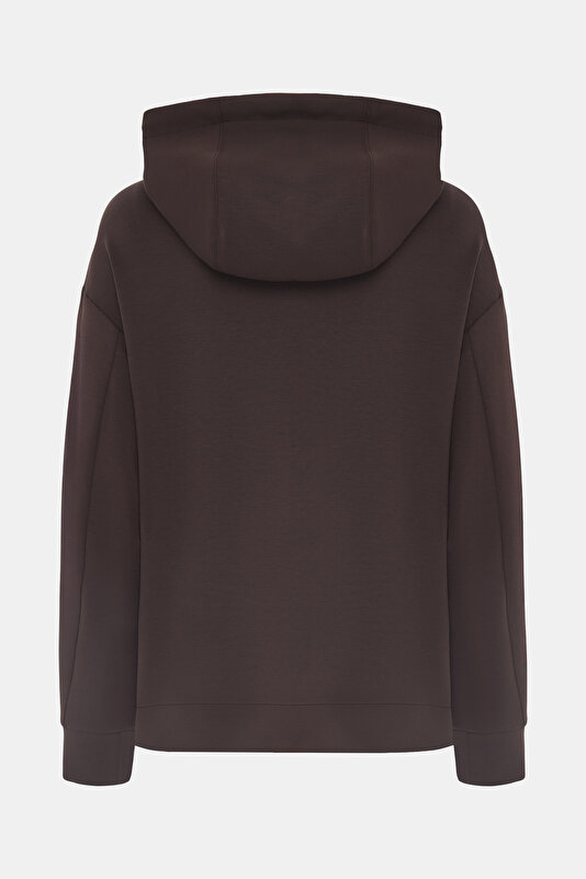 BROWN HOODIE SWEATSHIRT 2
