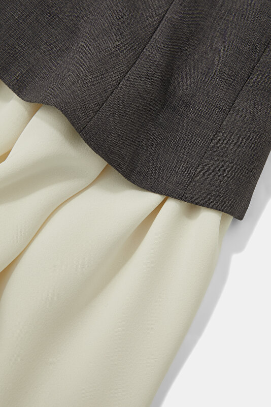 CREAM MIDI DRESS 4