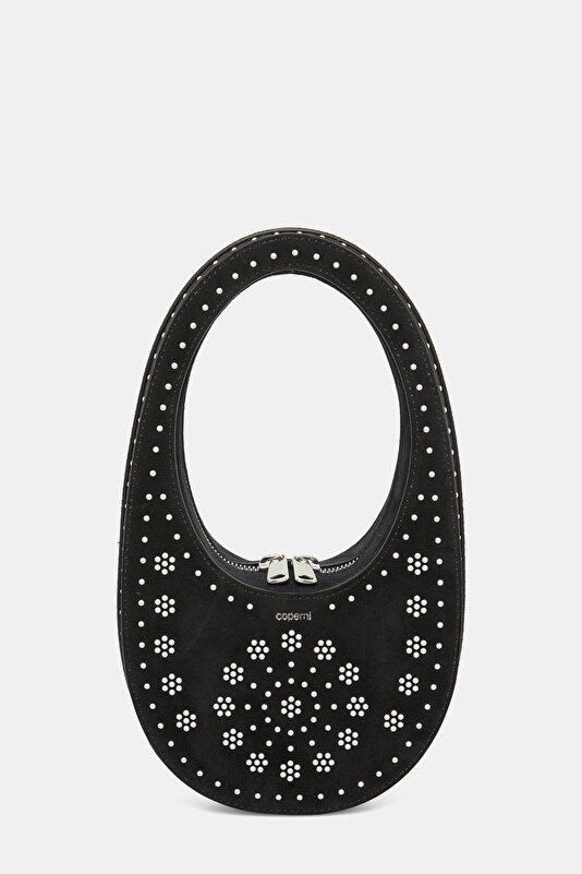 SILVER SEQUINED BAG