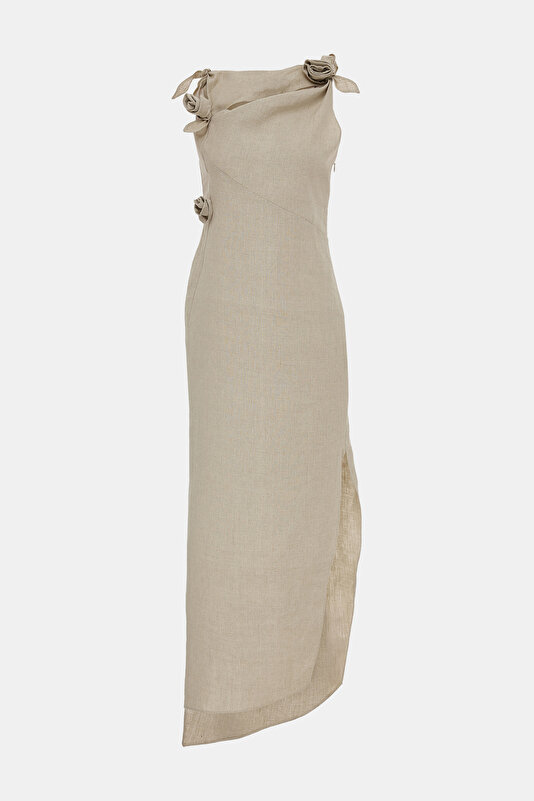 LİGHT BEİGE DRESS