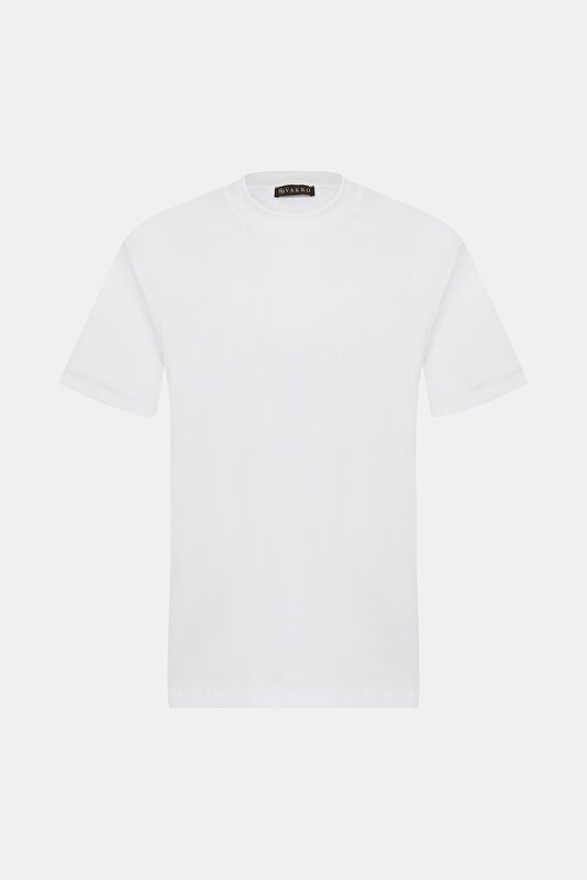 BİSİKLET YAKALI KISA KOL T-SHIRT