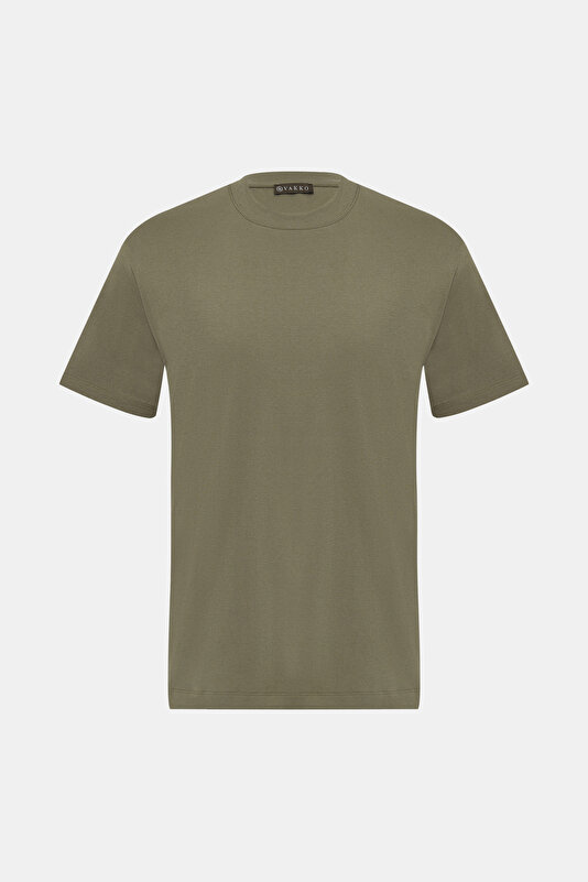 GREEN BICYCLE COLLAR SHORT SLEEVE TSHIRT