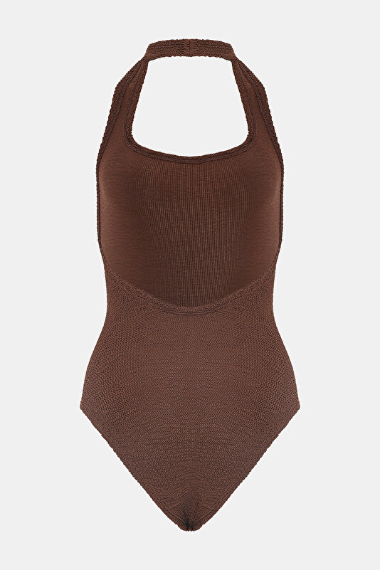 DARK BROWN SWIMSUIT 2