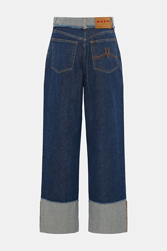 LACİVERT JEAN PANTOLON 2
