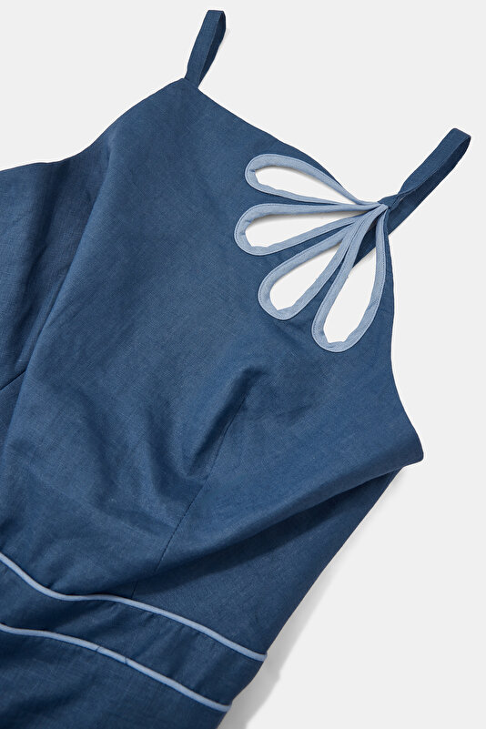 LIGHT BLUE DESIGN FILLED JUMPSUIT 3