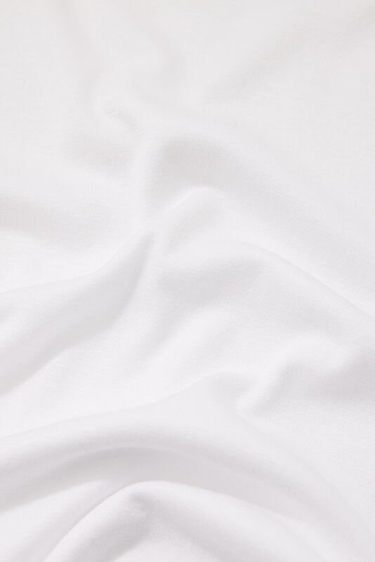 WHITE V NECK SHORT SLEEVE TSHIRT 4