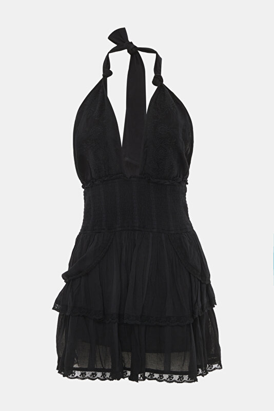 BLACK MINI DRESS
