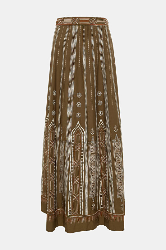 BEIGE SKIRT