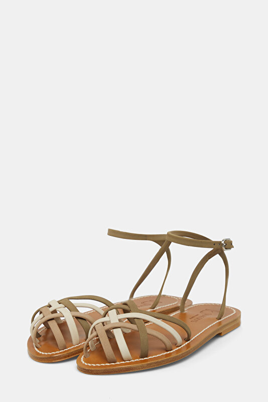 KHAKI SANDALS 2