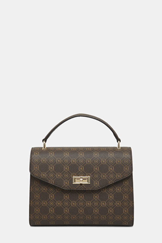 BEIGE MONOGRAM BAG