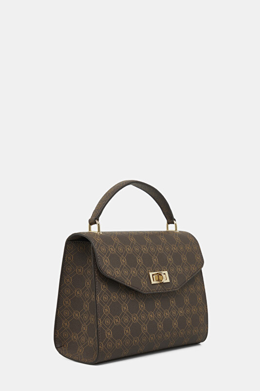 BEIGE MONOGRAM BAG 3