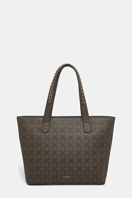 BEIGE MONOGRAM BAG