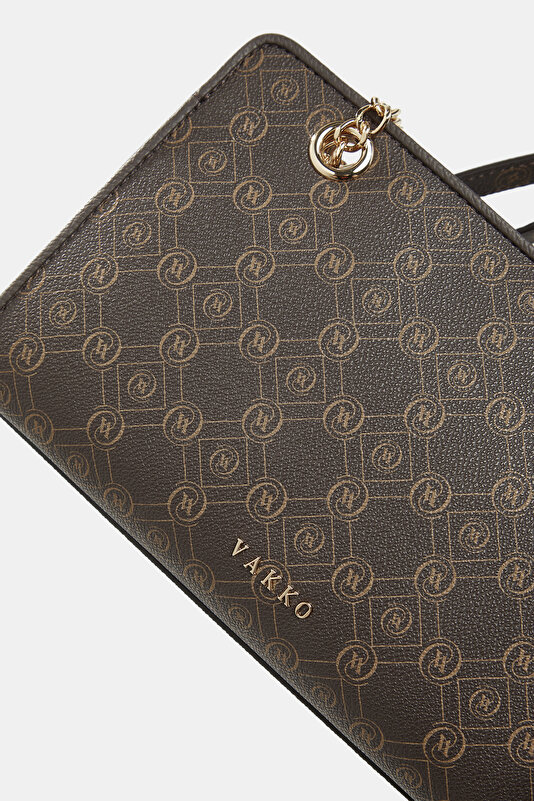 BEIGE MONOGRAM BAG 4