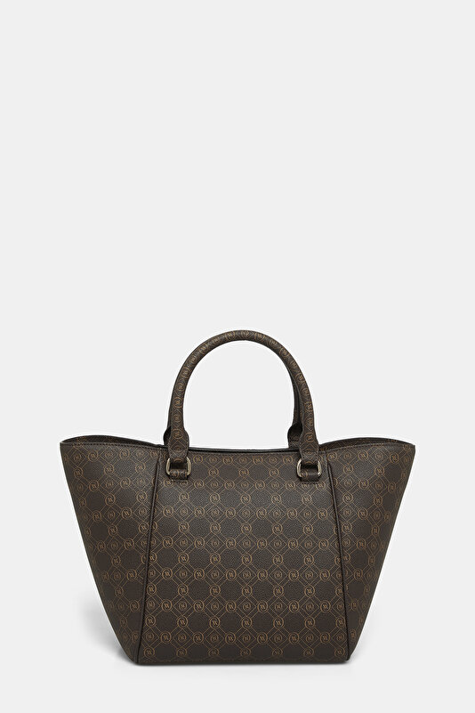 BEIGE MONOGRAM BAG 4