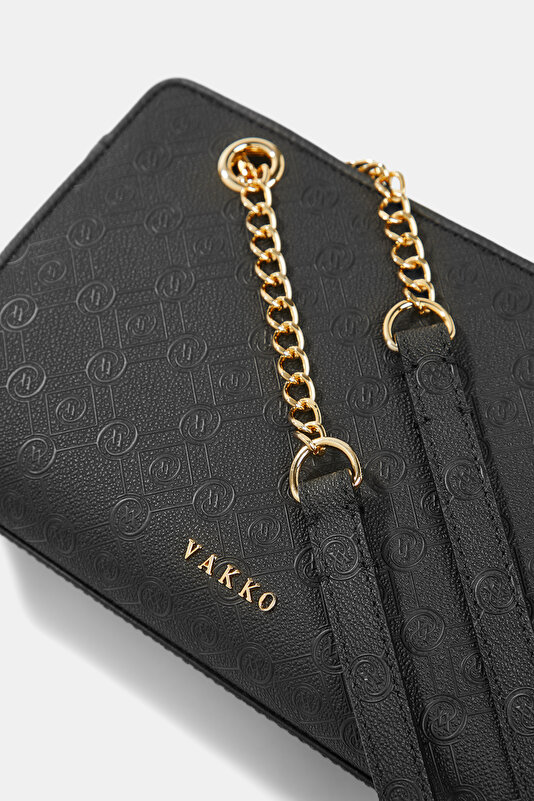 BLACK MONOGRAM BAG 4