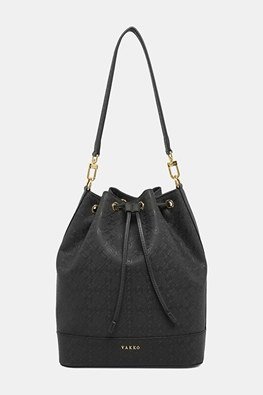 BLACK MONOGRAM BAG