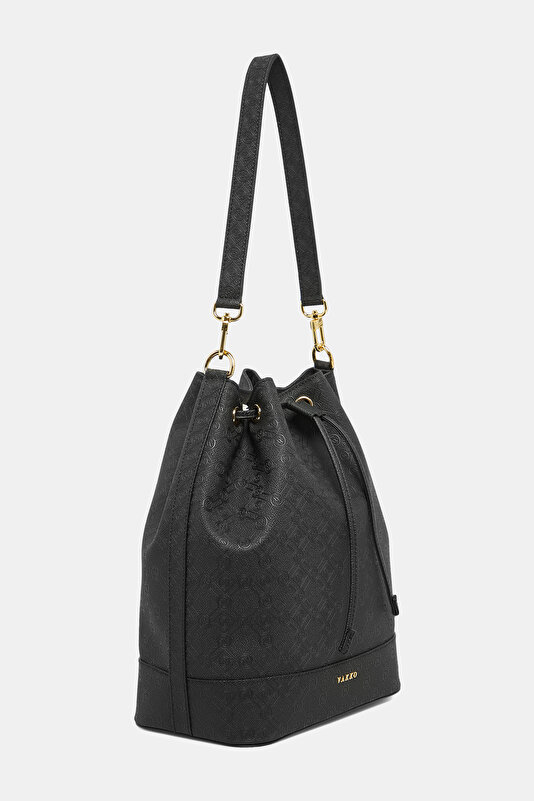 BLACK MONOGRAM BAG 3