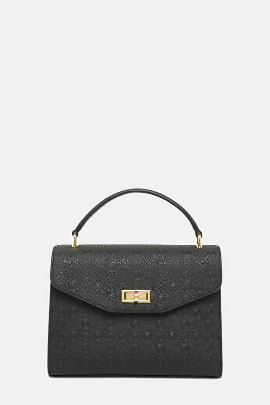 BLACK MONOGRAM BAG