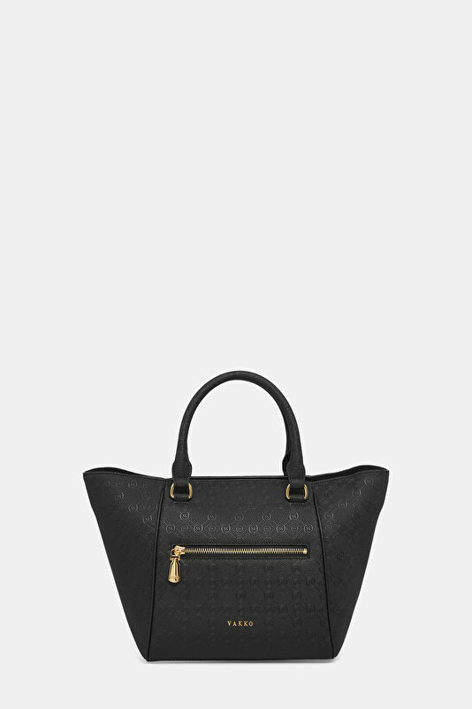 BLACK MONOGRAM BAG