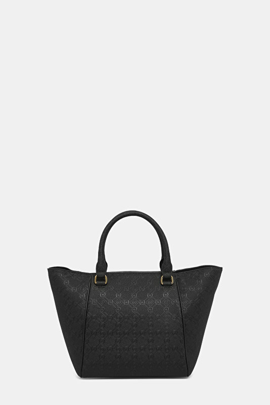 BLACK MONOGRAM BAG 4