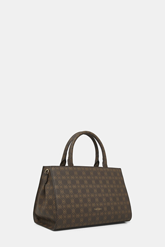 BEIGE MONOGRAM BAG 3
