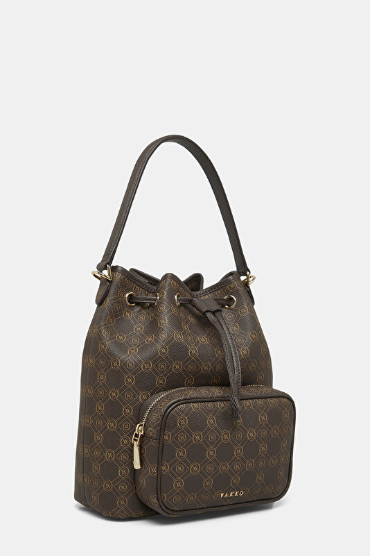 BEIGE MONOGRAM BAG 3