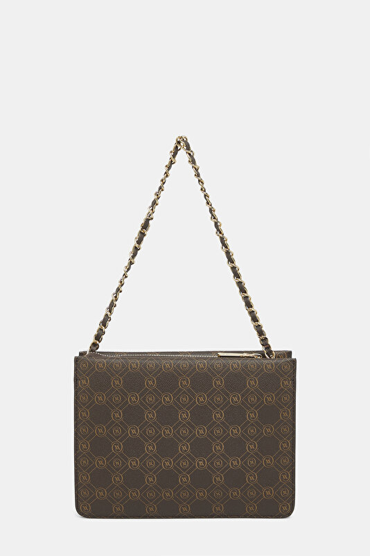 BEIGE MONOGRAM BAG 4