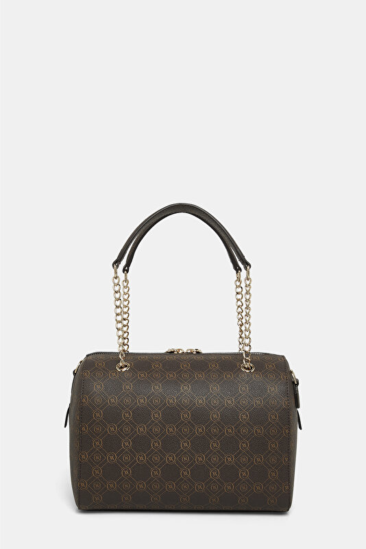 BEIGE MONOGRAM BAG 4