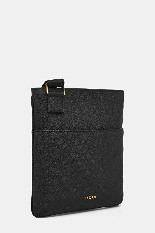 BLACK MONOGRAM BAG 3