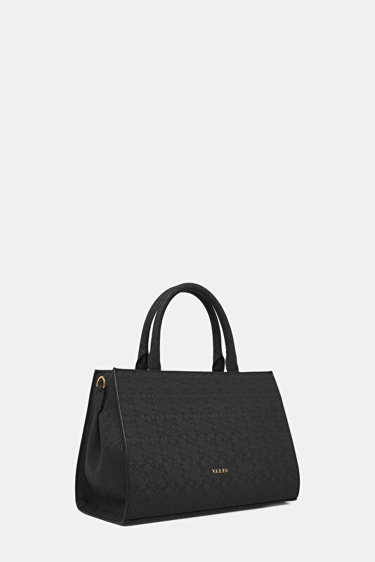 BLACK MONOGRAM BAG 3