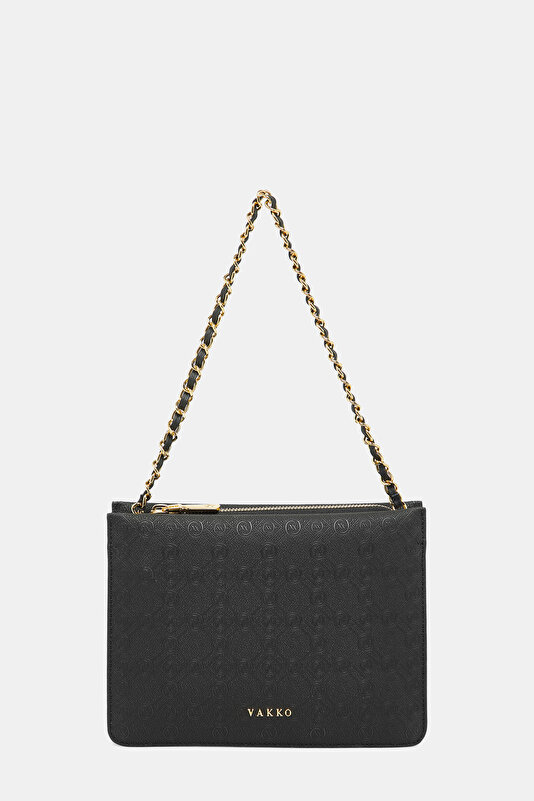 BLACK MONOGRAM BAG