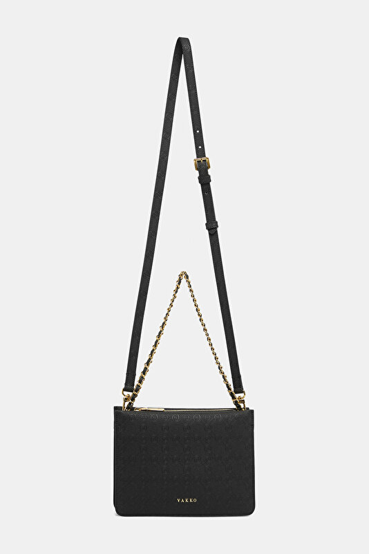 BLACK MONOGRAM BAG 2