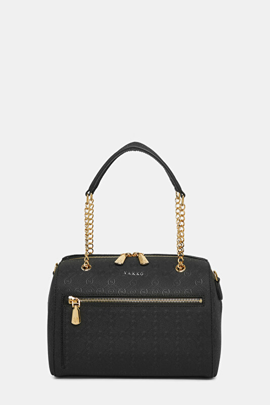 BLACK MONOGRAM BAG