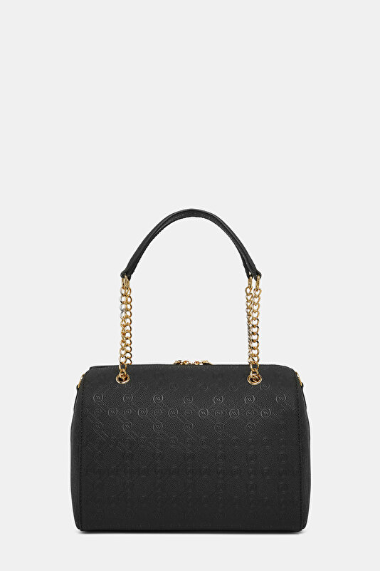 BLACK MONOGRAM BAG 4