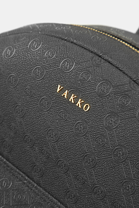 BLACK MONOGRAM BAG 4