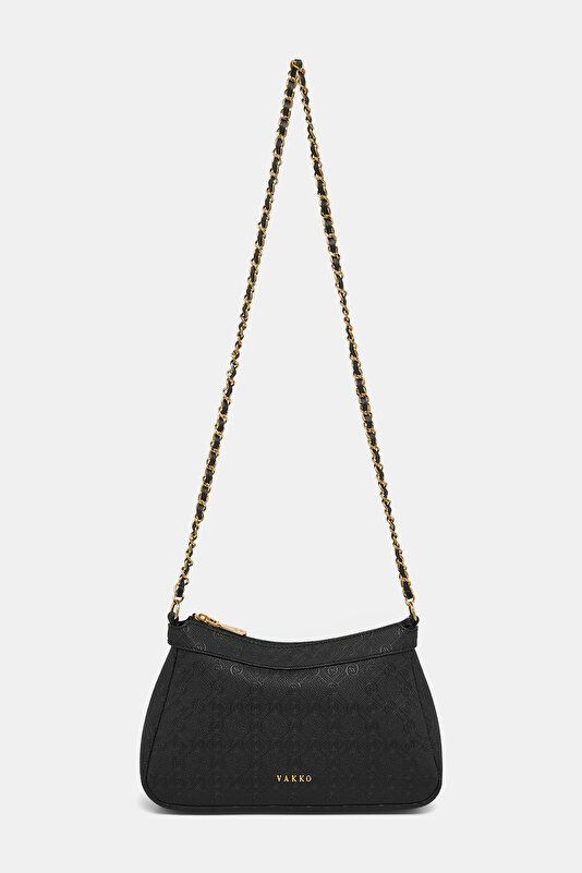 BLACK MONOGRAM BAG 2
