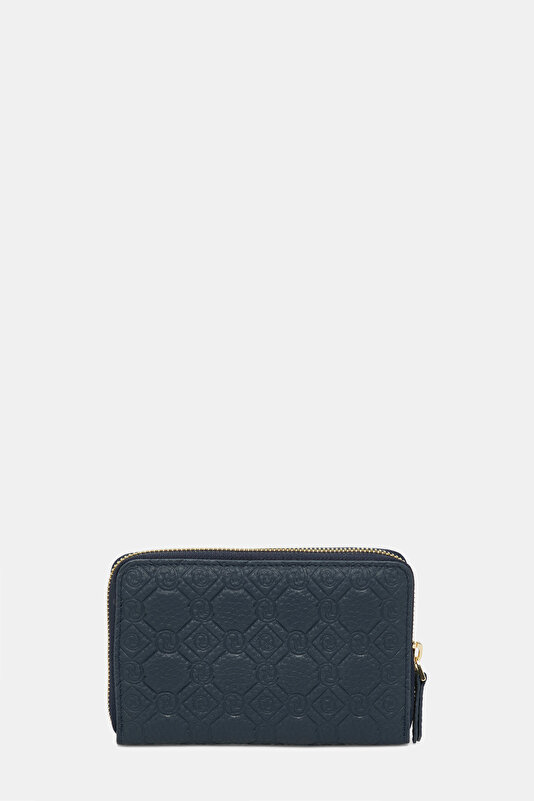 LACİVERT MONOGRAM DERİ CÜZDAN 3
