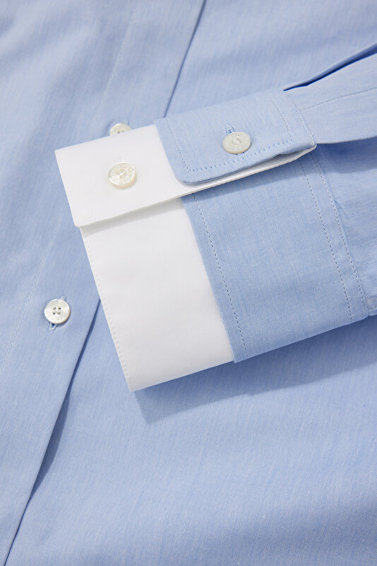 WHITE STRIPED SHIRT 4