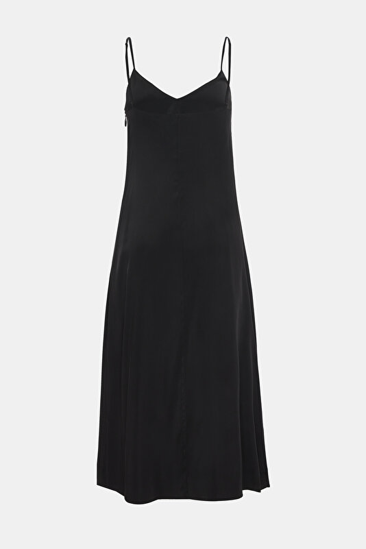 BLACK MIDI DRESS 2
