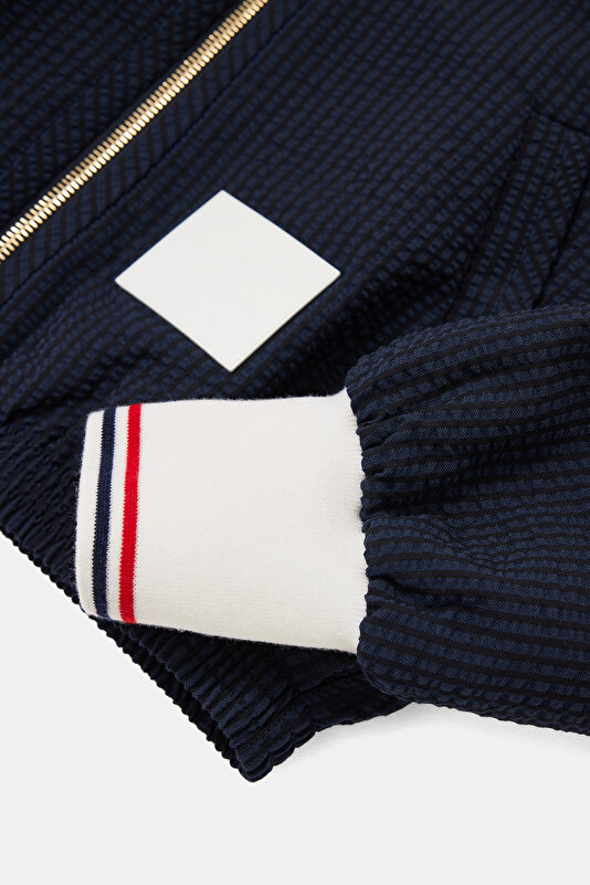 NAVY BLUE WOOL SKİRT 3