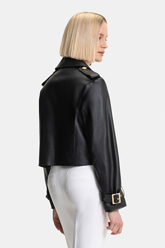 DORE SURPLICE NECKLINE (CROSS-OVER NECKLINE) JACKET 2