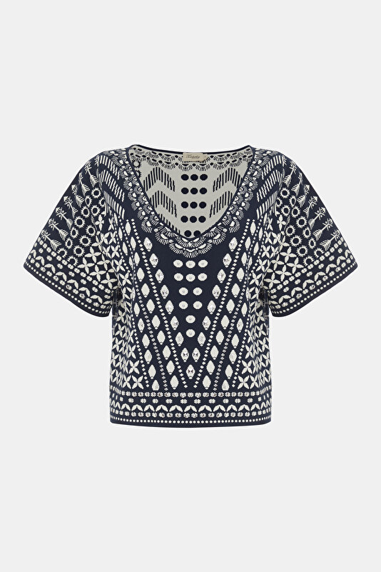 SILVER BLOUSE