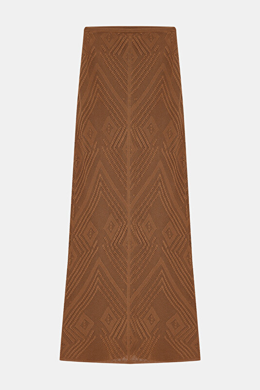 BROWN SKIRT