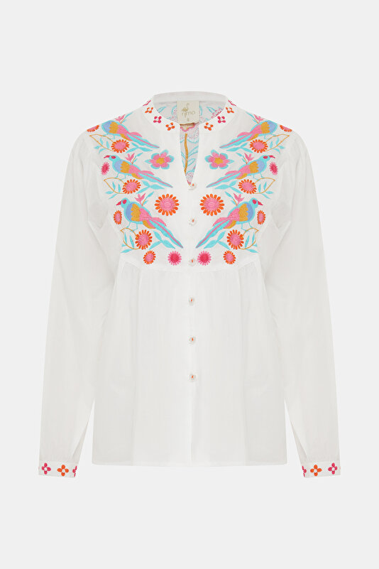 BLUE BLOUSE