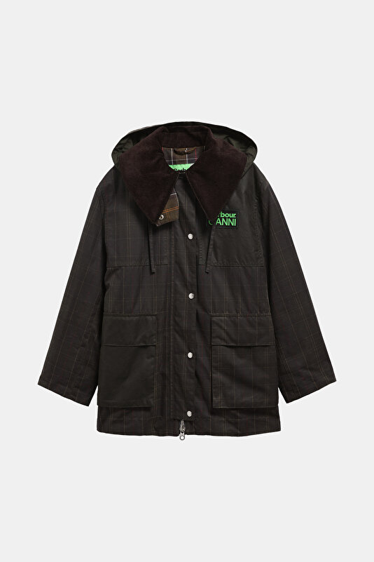 BROWN PARKA