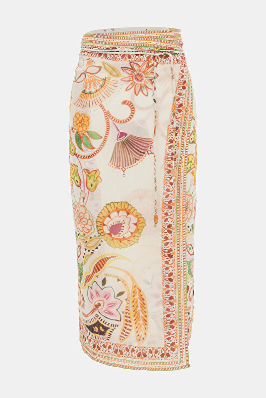 LIGHT ORANGE SKIRT