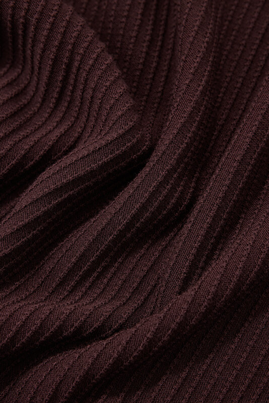 MAROON POLO NECK TRICOT 4