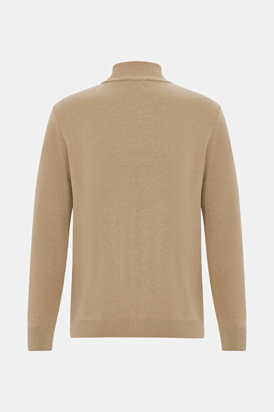 CAMEL 1/2 TURTLENECK TRICOT 2