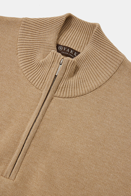 CAMEL 1/2 TURTLENECK TRICOT 3